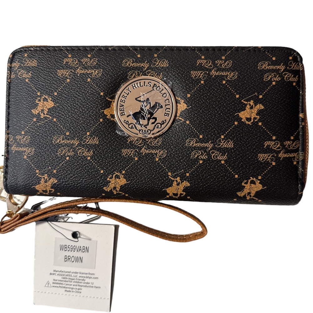 NWT Beverly Hills Polo Club Women’s Wristlet Wallet